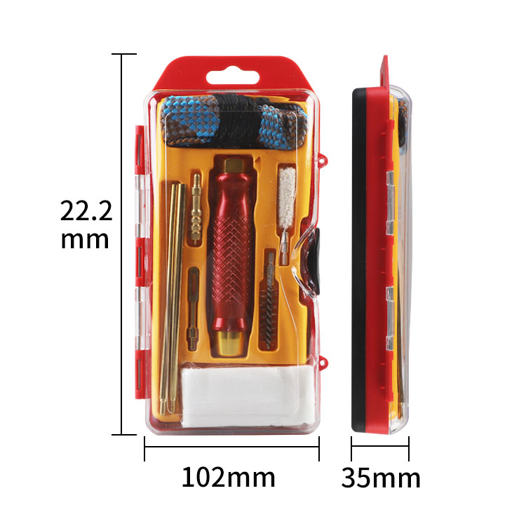 .357 Kit Glanadh Handgun Calibre le Cás Alúmanam