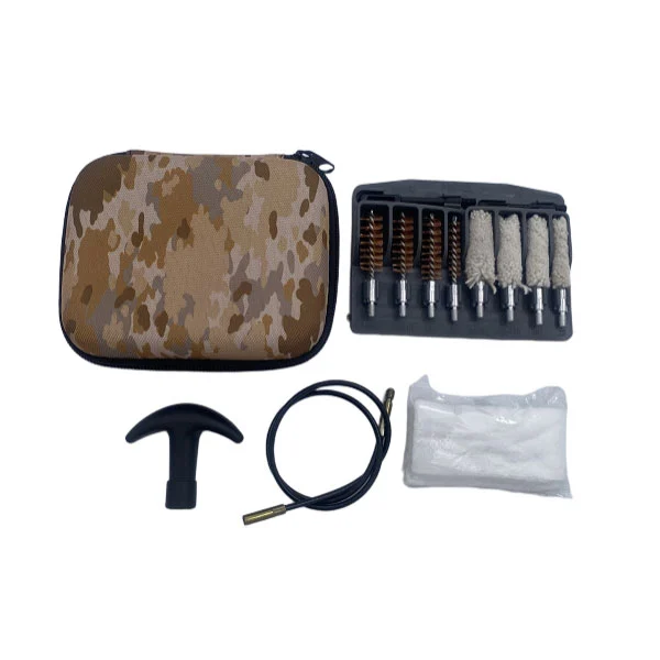 Kit Glanadh Piostail Handgun le cás bog camo